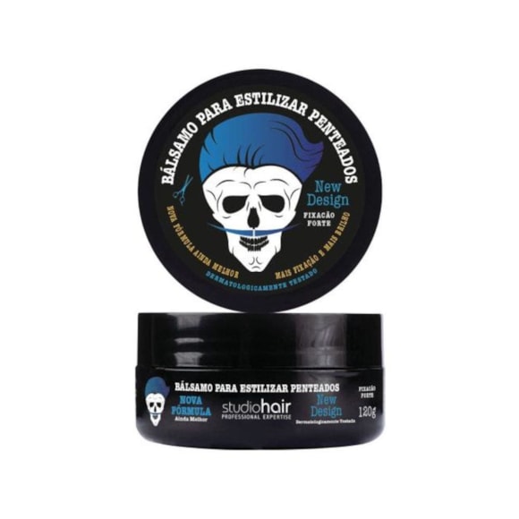 Balsamo New Design Pomada Capilar Modeladora Fixação Muriel