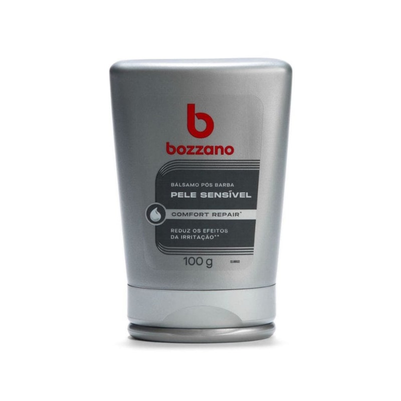 Bálsamo Pós-Barba Redutor de Irritação Pele Sensível Bozzano