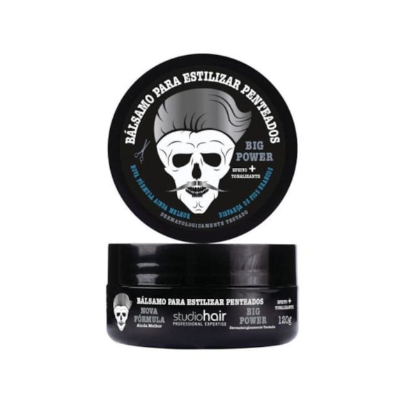 Bálsamo Tonalizante Big Studio Hair Leave-In Brilho Muriel