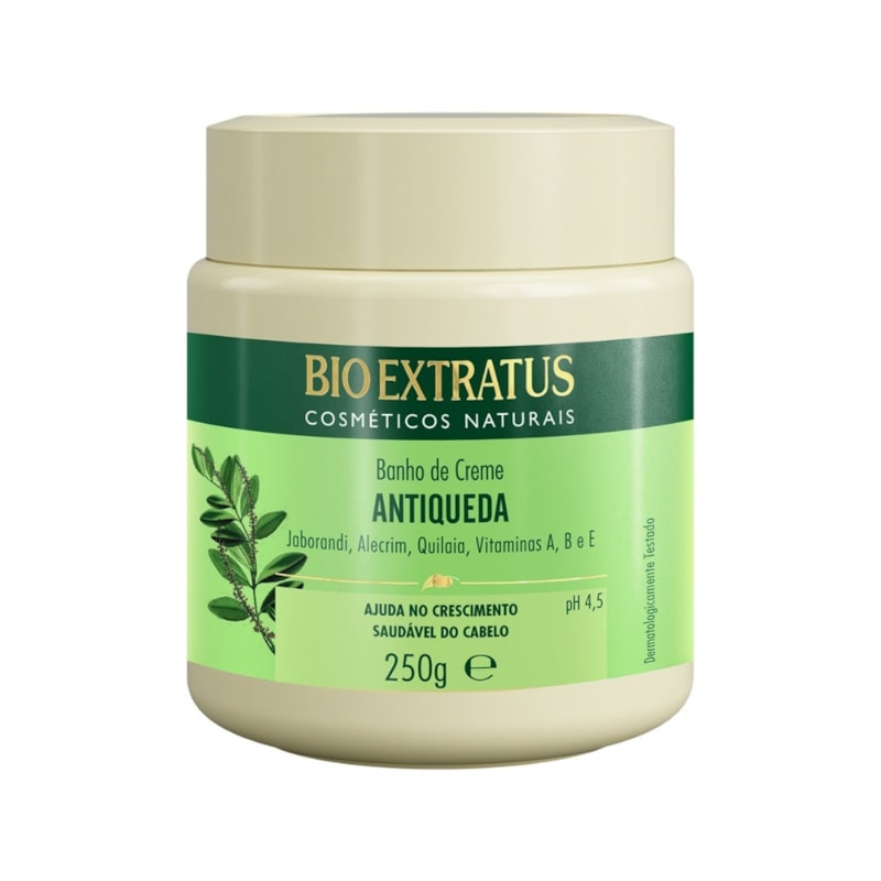 Banho de Creme Jaborandi Tratamento Hidratação Bio Extratus