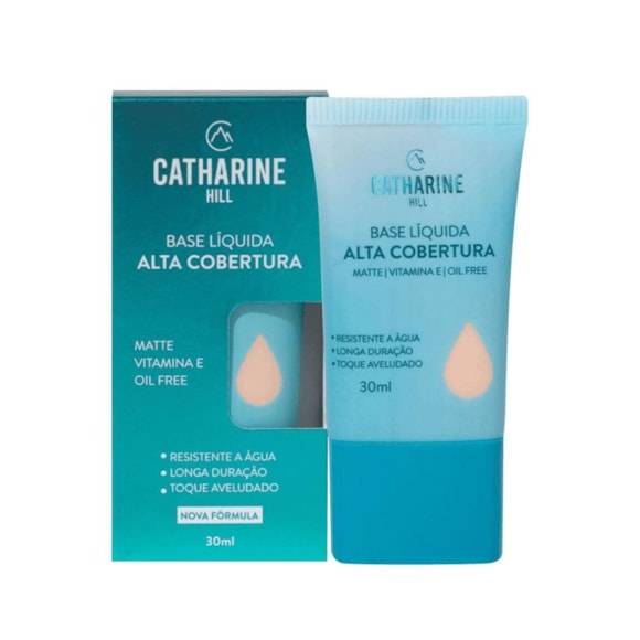 Base Facial Catharine Hill Líquida Chill Alta Cobertura