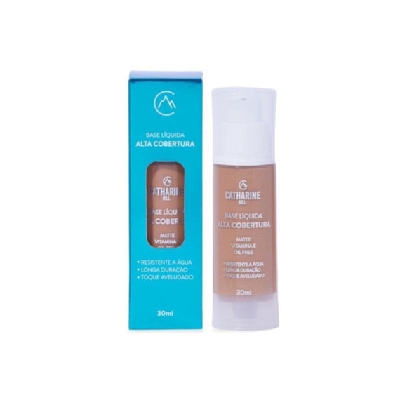 Base Facial Catharine Hill Líquida Chill Alta Cobertura Ac01 2022/1