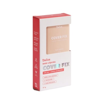Base Facial Dailus Cover Fix D1 Claro