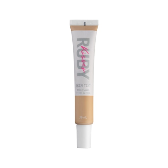 Base Facial Fluida Skin Tint Ruby Kiss Efeito Natural 30ml
