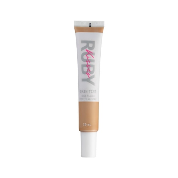 Base Facial Fluida Skin Tint Ruby Kiss Efeito Natural 30ml 