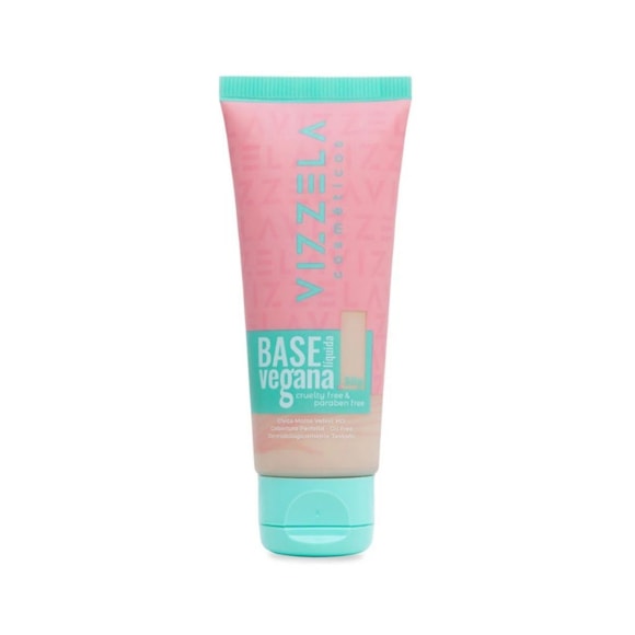 Base Facial Líquida Vizzela