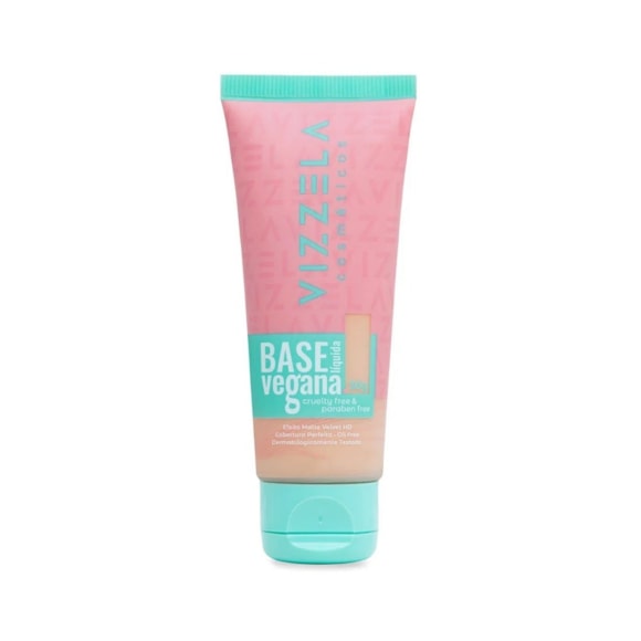 Base Facial Líquida Vizzela
