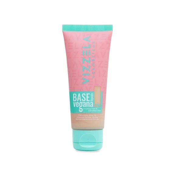 Base Facial Líquida Vizzela