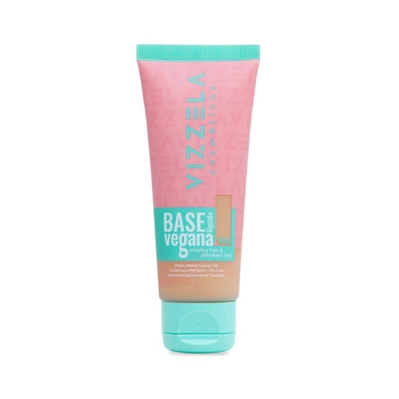 Base Facial Líquida Vizzela