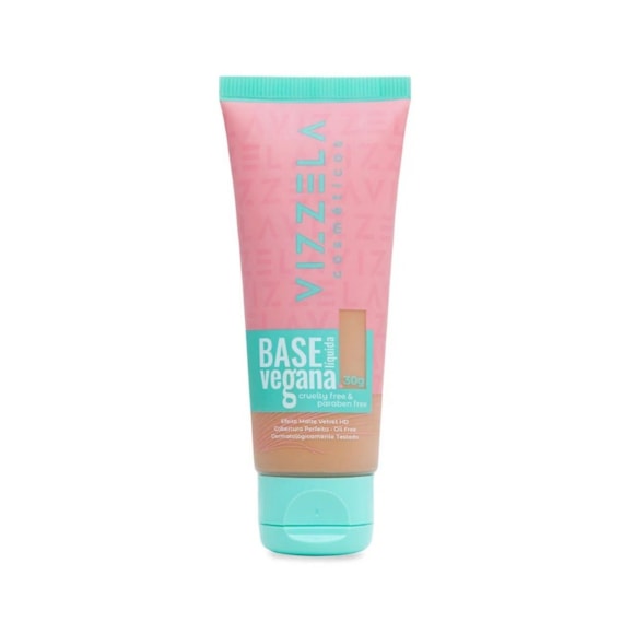 Base Facial Líquida Vizzela