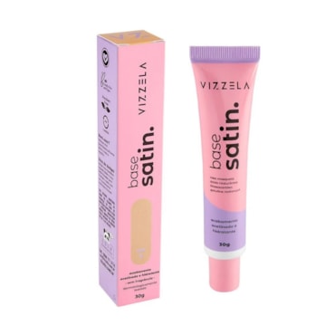 Base Facial Líquida Vizzela Satin Cor 05 30gr
