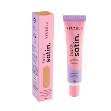 Base Facial Líquida Vizzela Satin Cor 11 30gr