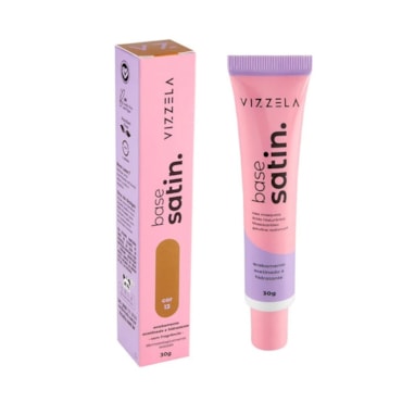 Base Facial Líquida Vizzela Satin Cor 13 30gr