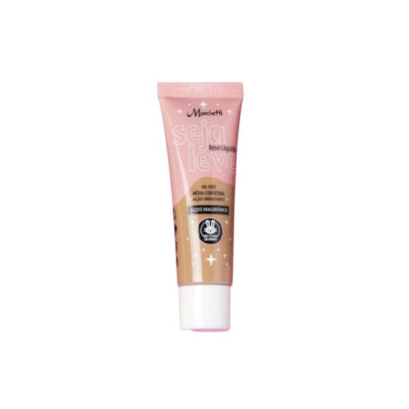 Base Facial Marchetti Líquida Seja Leve Bege Castanho
