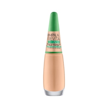 Base Impala Revita Nail Revitalizante com Fibras Coral Light 7,5ml