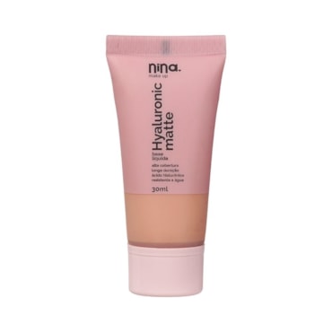 Base Líquida Nina Makeup Hyaluronic Matte