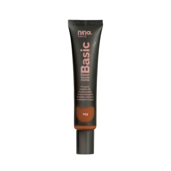 Base Líquida Nina Makeup Matte Basic