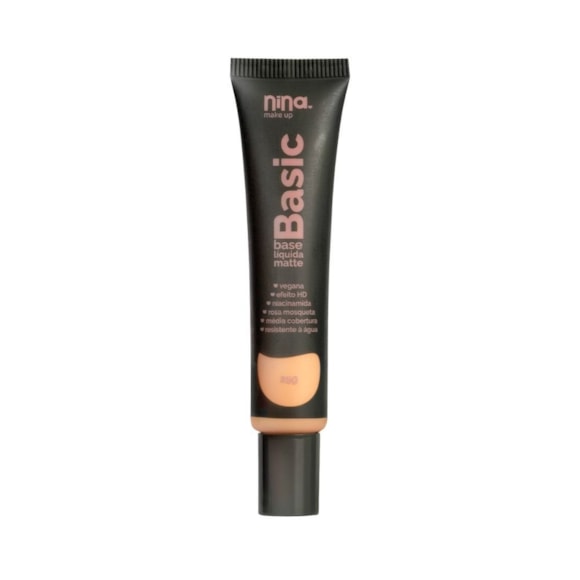Base Líquida Nina Makeup Matte Basic