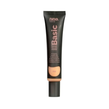 Base Líquida Nina Makeup Matte Basic