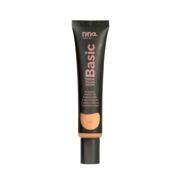 Base Líquida Nina Makeup Matte Basic