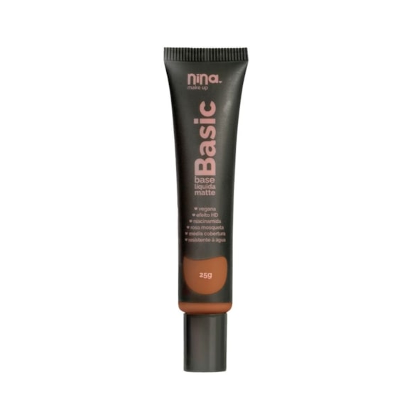 Base Líquido Nina Makeup Matte Basic COR 9