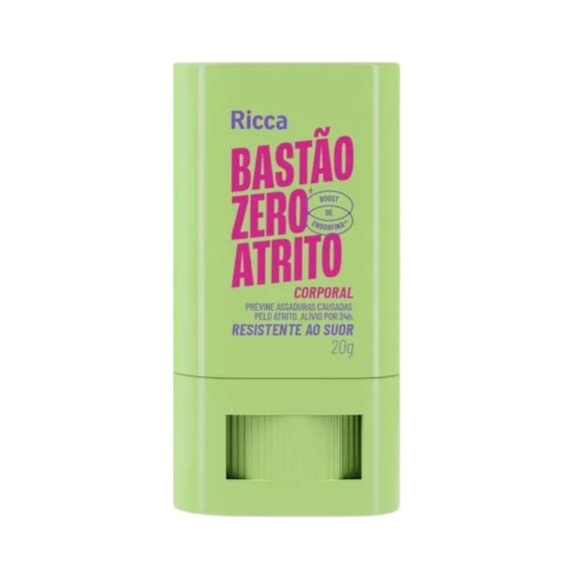 Bastão Ricca Zero Atrito 20g