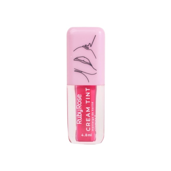 Batom Cream Tint Ruby Rose Happier
