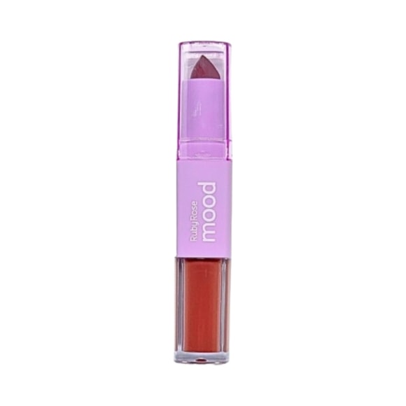 Batom Duo Matte Mood Ruby Rose CM17