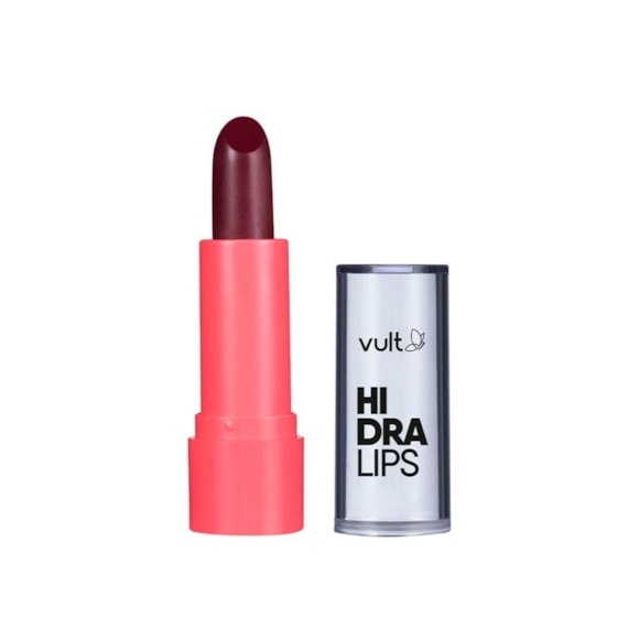 Batom Hidra Vult Lips Vinho Intenso 3,6g