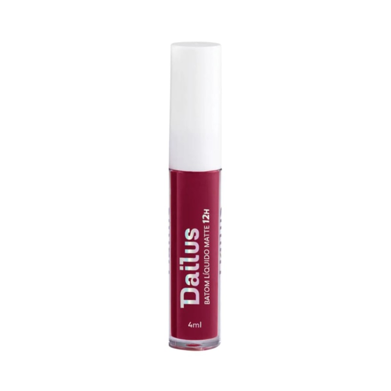 Batom Líquido Dailus Matte 12H Cherry