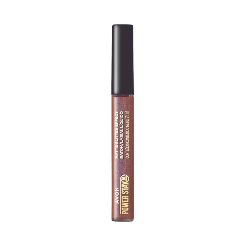 Batom Líquido Avon Power Stay Nude Pérola 6ml