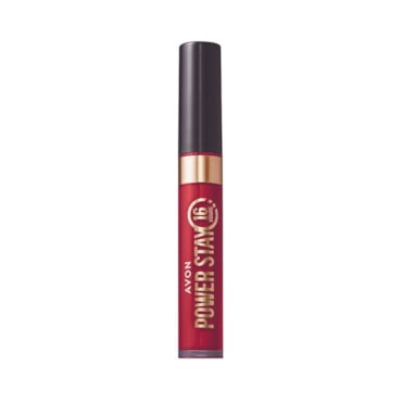 Batom Líquido Avon Power Stay Vermelhaço 6ml