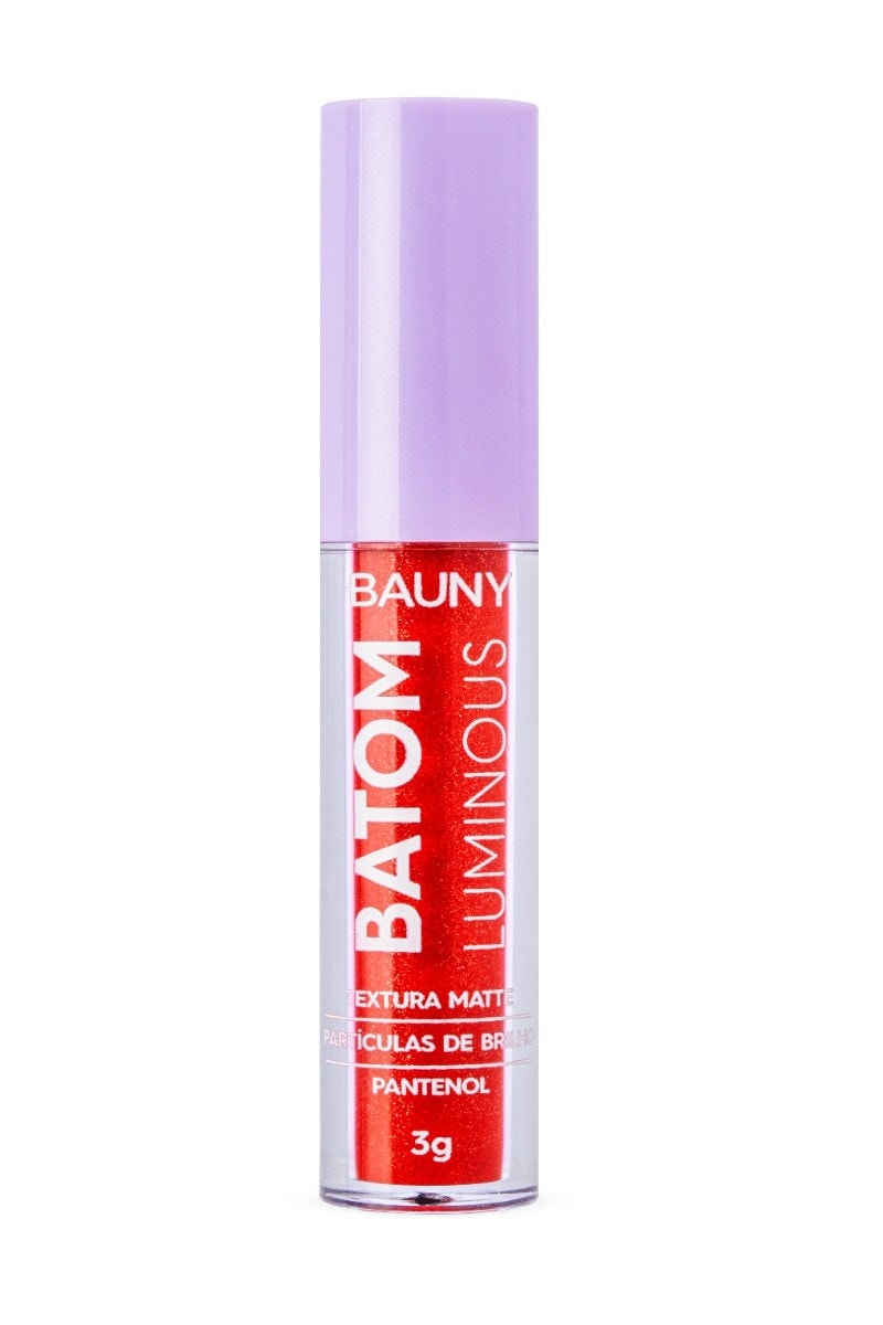 Batom Líquido Bauny Hot Luminous 3g