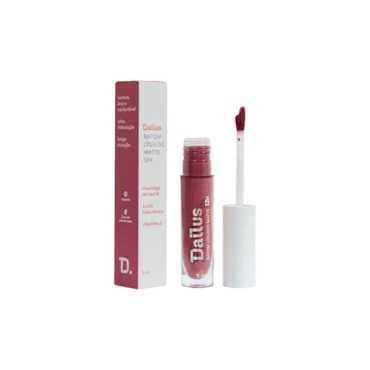 Batom Líquido Dailus Matte 12h Rosé