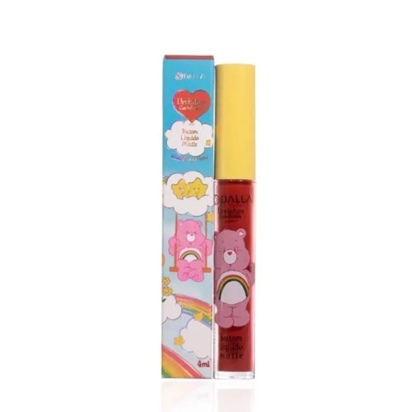 Batom Líquido Dalla Matte Cor 02 Felizinha Ursinhos Carinhosos 4ml