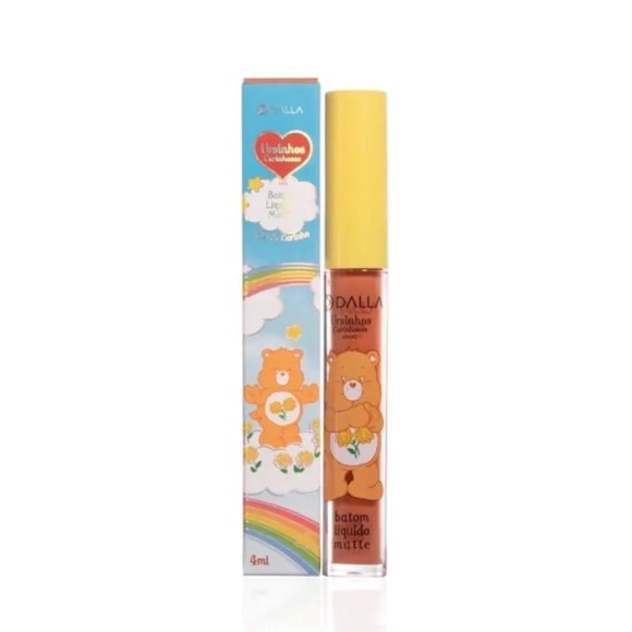 Batom Líquido Dalla Matte Cor 03 Carinhosinha Ursinhos Carinhosos 4ml