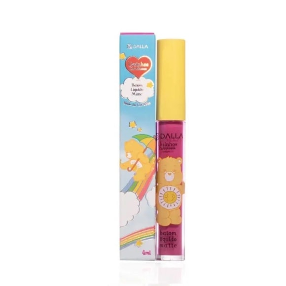 Batom Líquido Dalla Matte Cor 05 Basiquinha Ursinhos Carinhosos 4ml