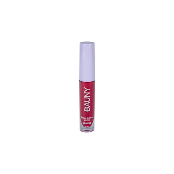 Batom Líquido Efeito Matte Bauny Cosméticos Cor 040 5ml