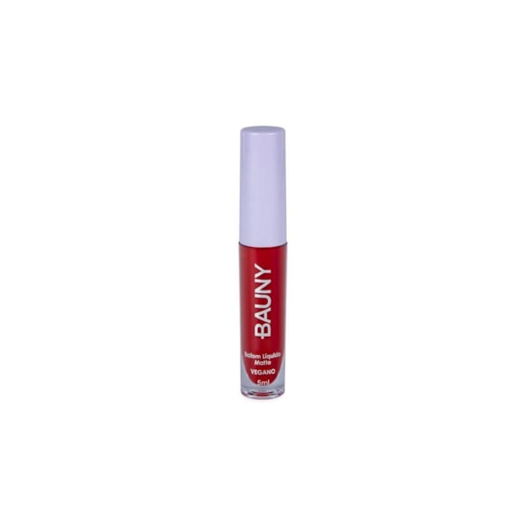Batom Líquido Efeito Matte Bauny Cosméticos Cor 050 5ml