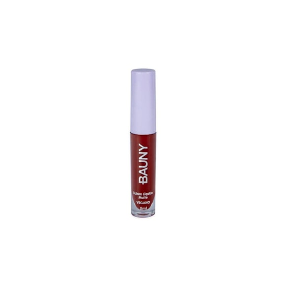 Batom Líquido Efeito Matte Bauny Cosméticos Cor 060 5ml