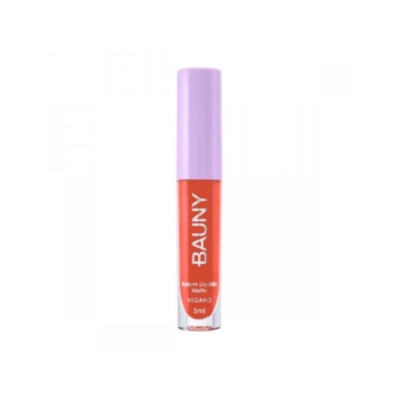 Batom Líquido Efeito Matte Bauny Cosméticos Cor 110 5ml
