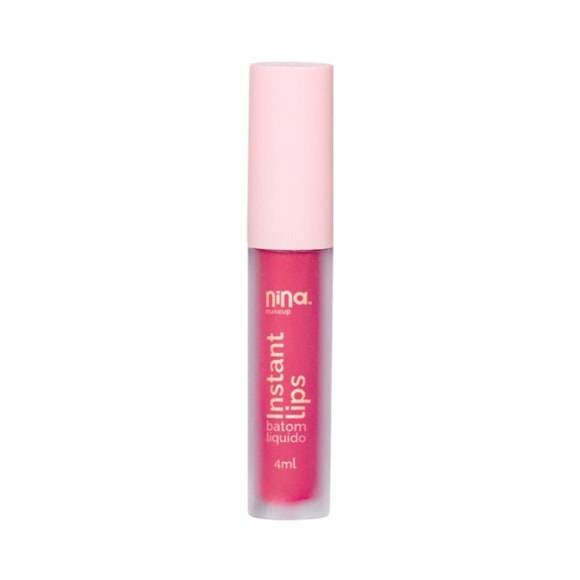 Batom Líquido Nina Makeup Matte Instant Lips Infinito