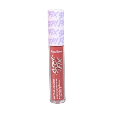 Batom Líquido Stay Fix Ruby Rose Alya Cs70