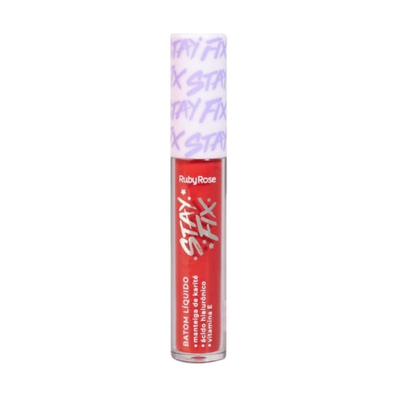 Batom Líquido Stay Fix Ruby Rose Bellatrix Cs30