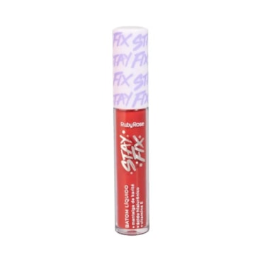 Batom Líquido Stay Fix Ruby Rose Electra Cs60