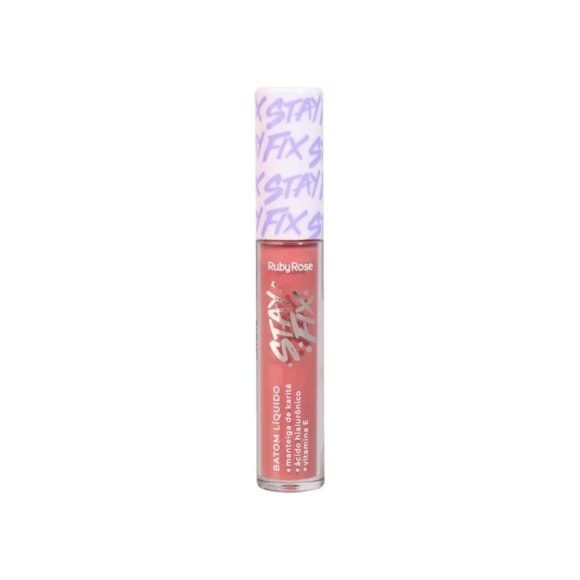 Batom Líquido Stay Fix Ruby Rose Rana Cs50