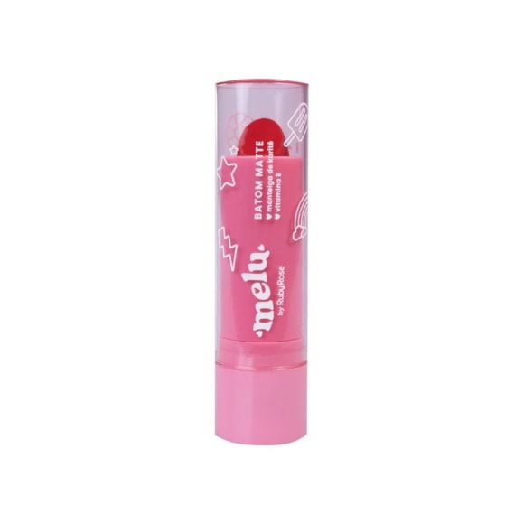 Batom Matte Ruby Rose Melu Red Velvet