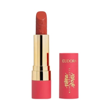 Batom Niina Secrets Soft Petals Vermelho Romântico