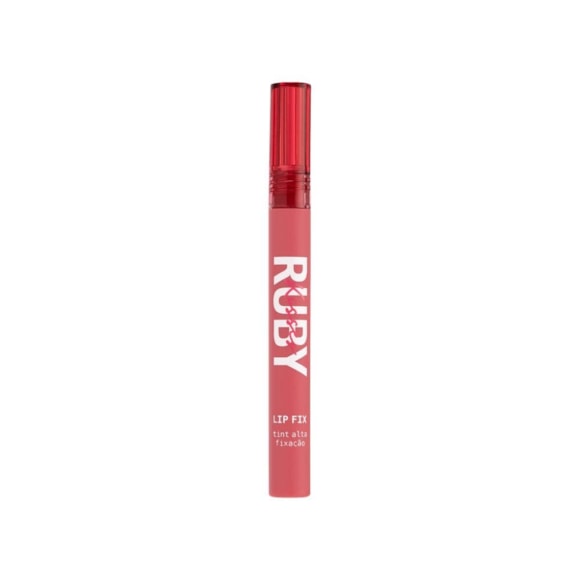Batom Ruby Kisses Lip Fix Tint Alta Fixação Blueberry Pie