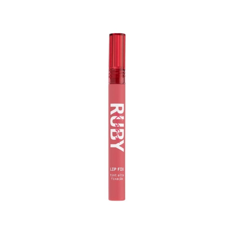 Batom Ruby Kisses Lip Fix Tint Alta Fixação Blueberry Pie